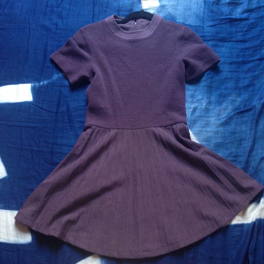 rare vintage y2k purple knit dress